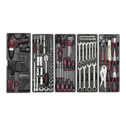 Kraftwerk Boîte à outils universelle avec set de perceuse-visseuse sans fil-3