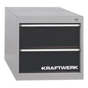 Kraftwerk boîte à tiroirs 470x535x600 mm, 2 tiroirs-1