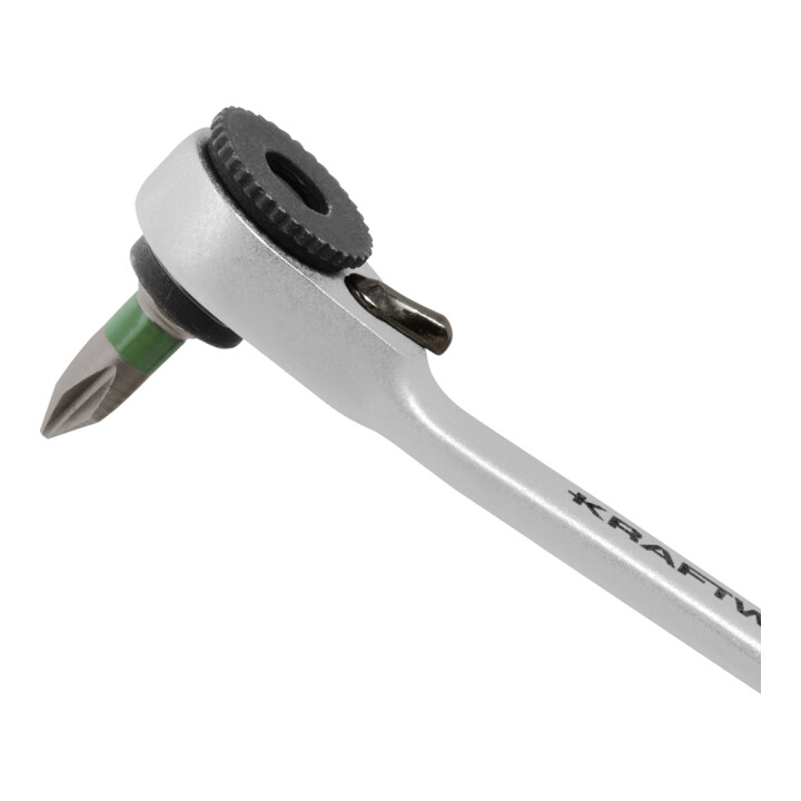 Kraftwerk Boîte d'embouts avec mini-clé à cliquet 1/4" S2, 27 pcs