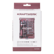Kraftwerk Boîte d'embouts avec tournevis de précision 1/4", 45 pcs-4