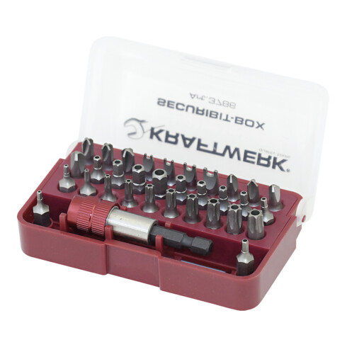 Kraftwerk Boîte SECURIBIT 1/4", 33 pièces