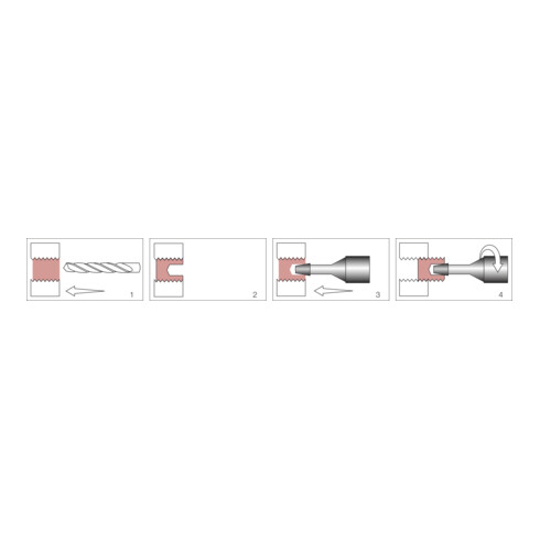 Kraftwerk Bolzenausdreher 2 mm