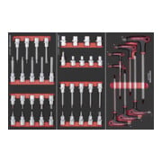 Kraftwerk BT700 Chariot d'atelier, 7 tiroirs, PRO, 278 pièces-5