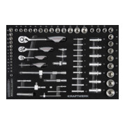 Kraftwerk BT700 Chariot d'atelier, 8 tiroirs, BASIC, 351 pcs.-4