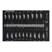 Kraftwerk BT700 Chariot d'atelier, 8 tiroirs, BASIC, 351 pcs.-5