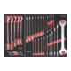 Kraftwerk BT700 Chariot d'atelier, 8 tiroirs, PRO, 237 pcs.
