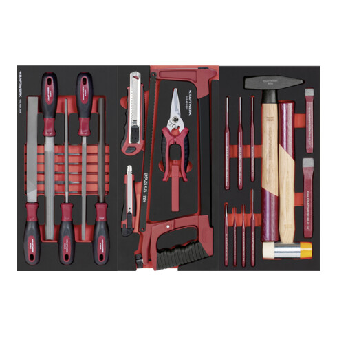 Kraftwerk BT700 Werkstattwagen, 8 Schubladen, PRO, 237-tlg.