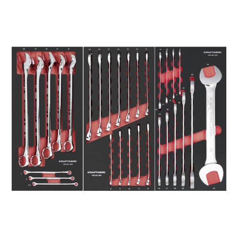 Kraftwerk BT700 Werkstattwagen, 8 Schubladen, PRO, 237-tlg.