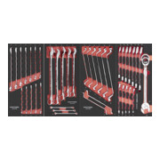 Kraftwerk BT900 Chariot d'atelier, 7 tiroirs, BASIC, ant, 272 pcs.-5