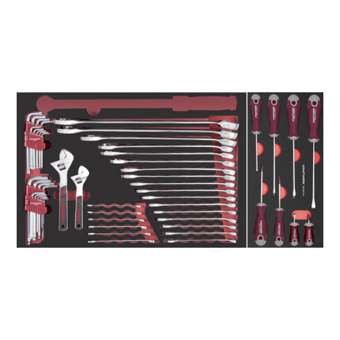 Kraftwerk BT900 Werkstattwagen, 7 Schubladen, PRO, 278-tlg.