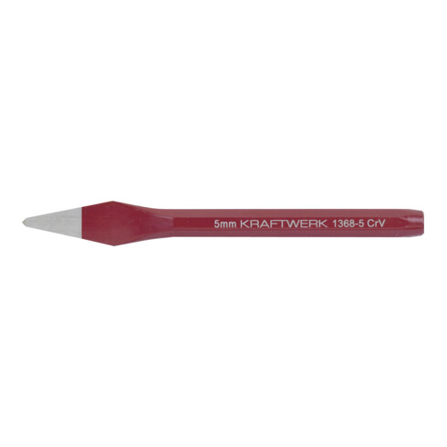 Kraftwerk Burin à froid 5 mm x 130 mm peint