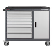 Kraftwerk Chariot d'atelier BT1100 60/40 7 tiroirs + 1 armoire-2