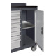 Kraftwerk Chariot d'atelier BT1100 60/40 7 tiroirs + 1 armoire-4