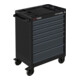 Kraftwerk Chariot d'atelier BT700 60/40 7 tiroirs anthracite-1