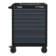 Kraftwerk Chariot d'atelier BT700 60/40 7 tiroirs anthracite-4