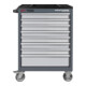 Kraftwerk Chariot d'atelier BT700 60/40 8 tiroirs-2