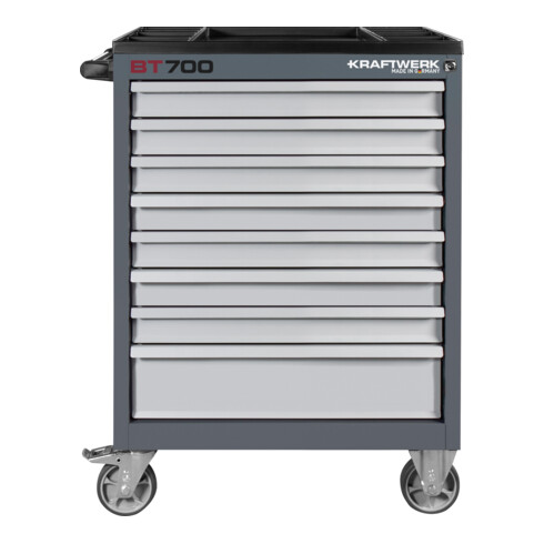 Kraftwerk Chariot d'atelier BT700 60/40 8 tiroirs