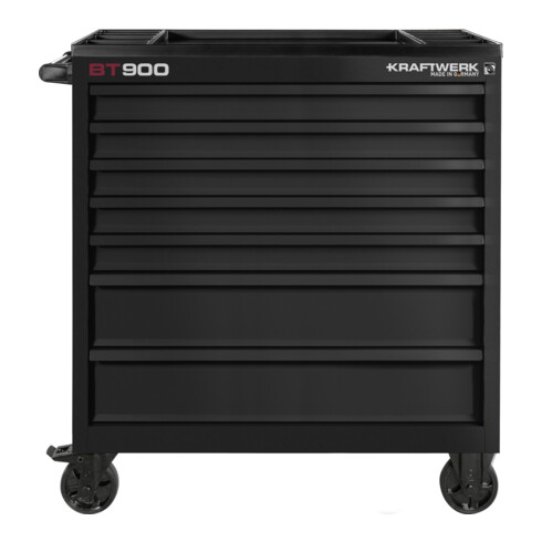Kraftwerk Chariot d'atelier BT900 7 tiroirs noir, vide