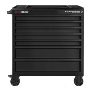 Kraftwerk Chariot d'atelier BT900 7 tiroirs noir, vide-4