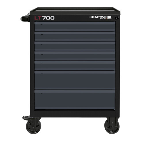 Kraftwerk Chariot d'atelier LT700 60/40 7 tiroirs noir
