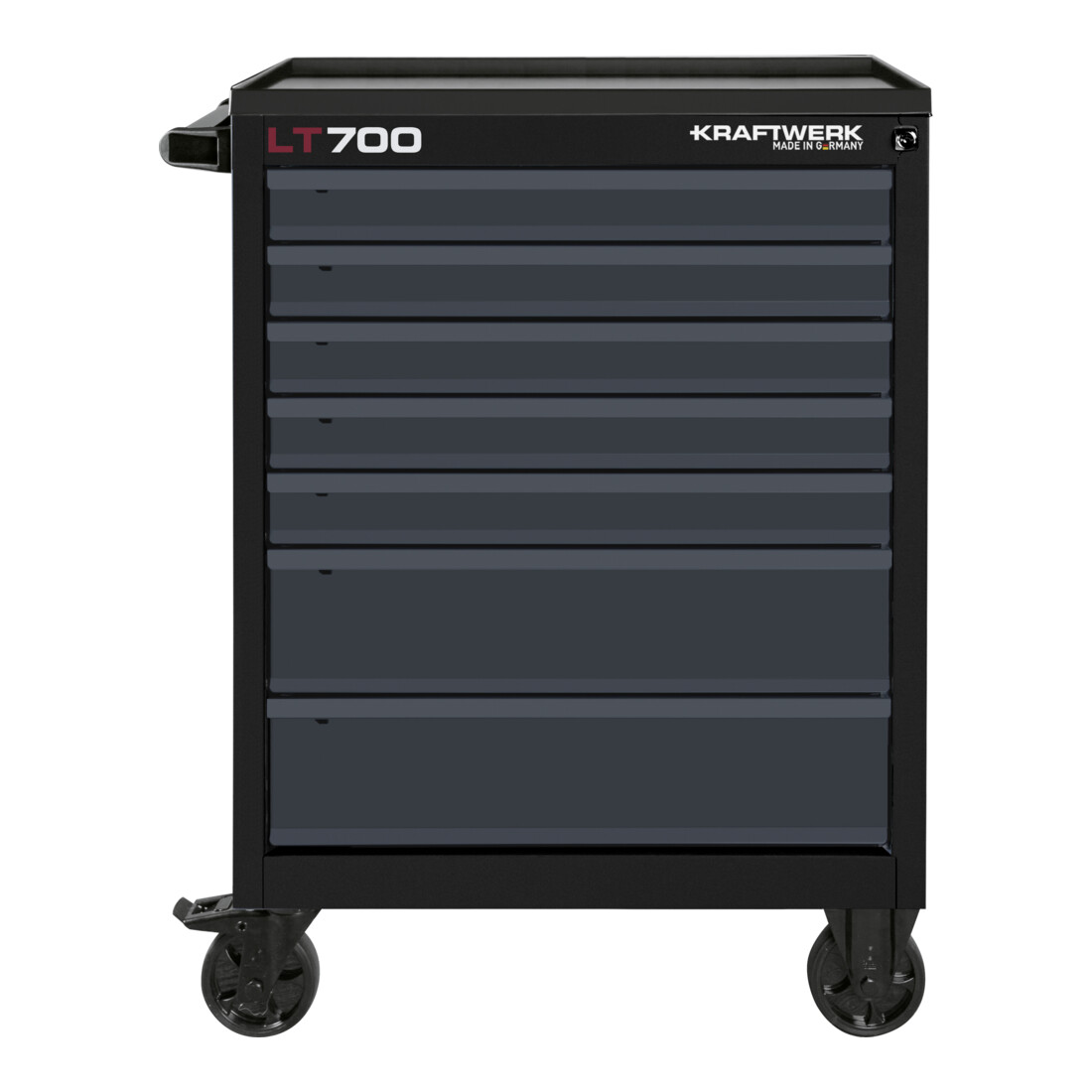 Kraftwerk Chariot d'atelier LT700 60/40 7 tiroirs noir