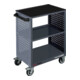 Kraftwerk Chariot de service BT700 avec tapis en caoutchouc-1