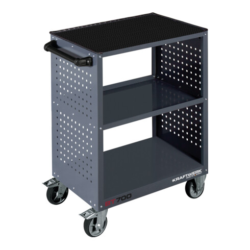 Kraftwerk Chariot de service BT700 avec tapis en caoutchouc