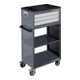 Kraftwerk Chariot de service BT700 avec tapis en caoutchouc-4
