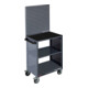 Kraftwerk Chariot de service BT700 avec tapis en caoutchouc