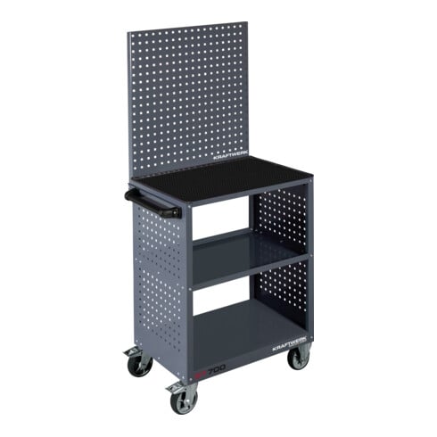 Kraftwerk Chariot de service BT700 avec tapis en caoutchouc