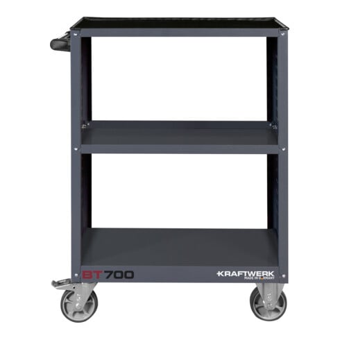 Kraftwerk Chariot de service BT700 avec tapis en caoutchouc