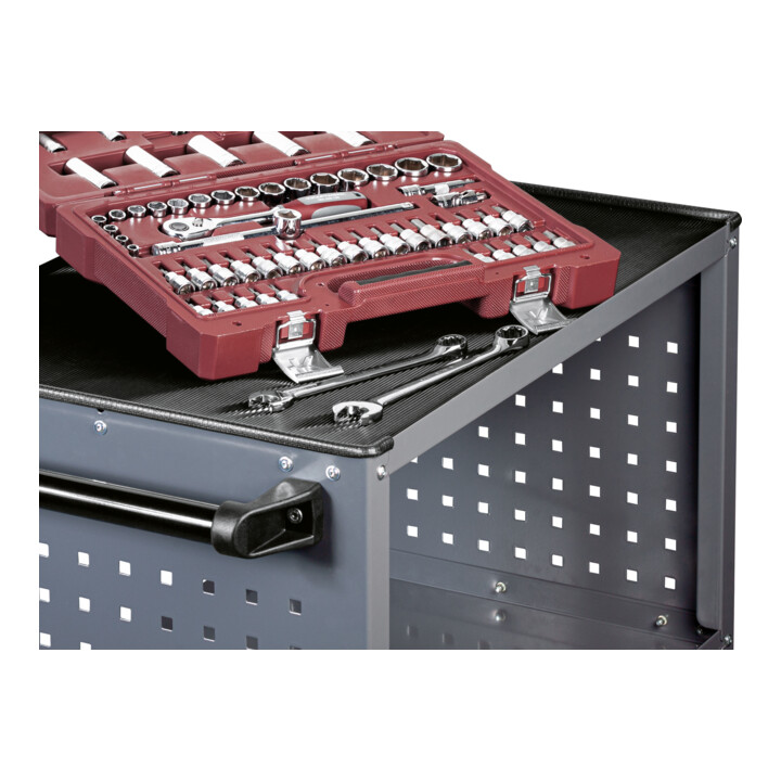 Kraftwerk Chariot de service BT700 avec tapis en caoutchouc