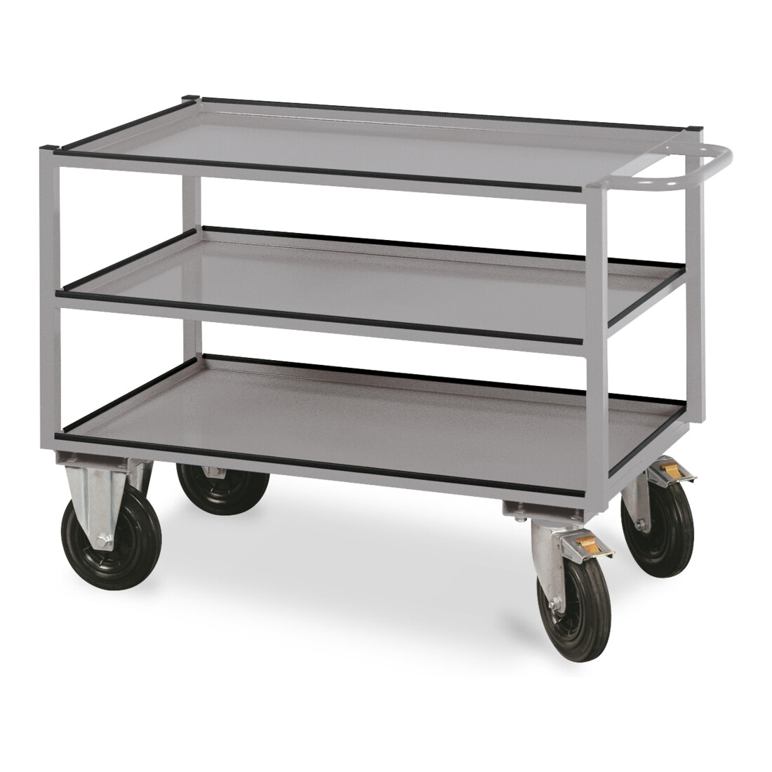 Kraftwerk chariot de table avec 3 étagères, 810x1300x600 mm, 51 KG
