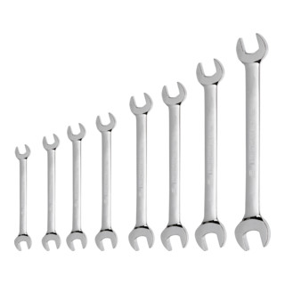 Kraftwerk Chiavi a forchetta doppia, lucoidate, 6-22mm, 8pz.