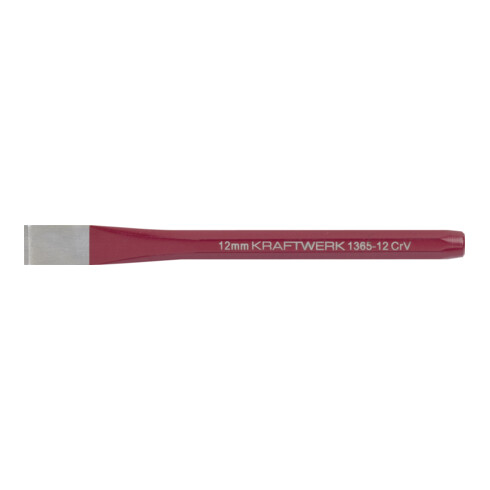 Kraftwerk Ciseau plat 12 mm x 130 mm, peint