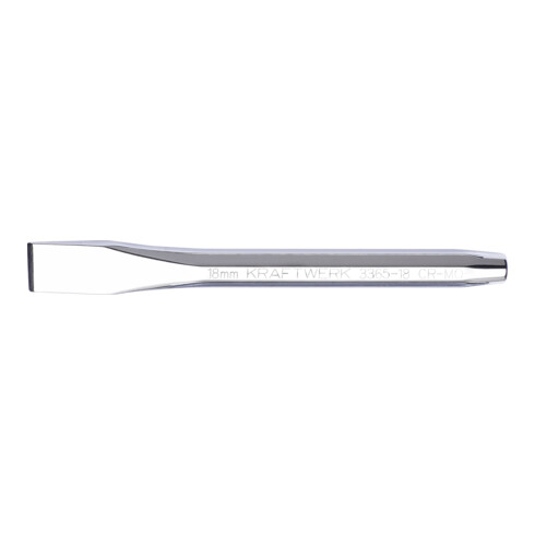 Kraftwerk Ciseau plat 18 mm x 165 mm à huit pans