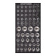 Kraftwerk Clé à douille 1/2'' à six pans creux TX 56 pièces-1