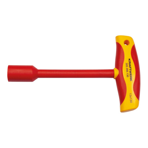 Kraftwerk Clé à douille T-Handle Tournevis 13mm VDE