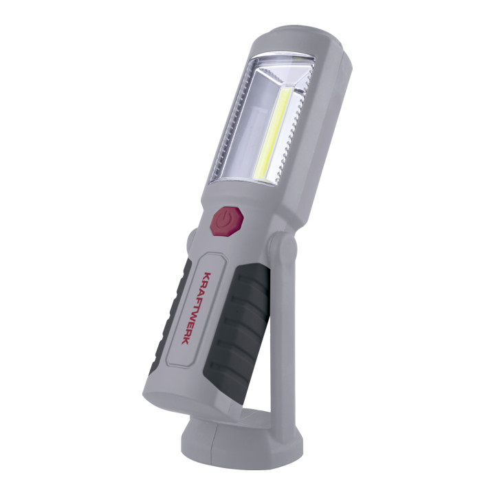 Kraftwerk COB-LED Lampe de poche rechargeable 2W+3 LED