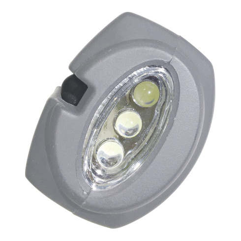 Kraftwerk COB-LED Lampe de poche rechargeable 2W+3 LED