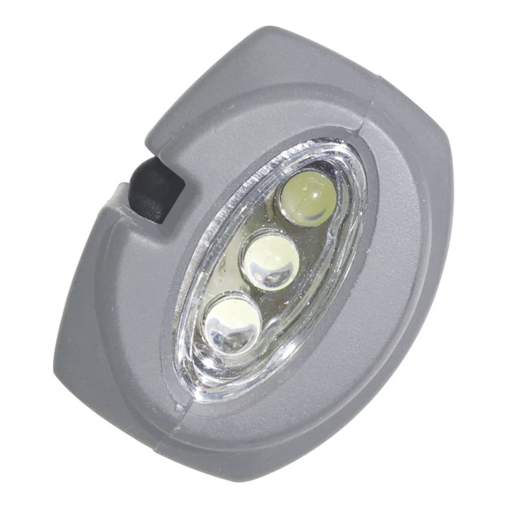 Kraftwerk COB-LED Lampe de poche rechargeable 2W+3 LED
