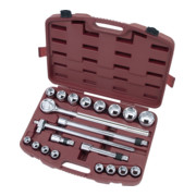 Kraftwerk Coffret de douilles à cliquet télescopique 3/4" 21 pièces