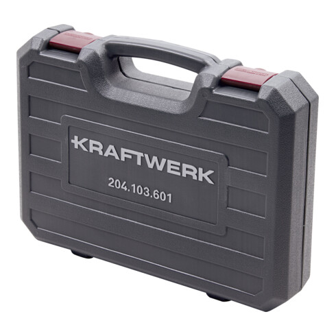 Kraftwerk doppenset, basic, 1/4"+1/2", 105 dlg.