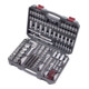 Kraftwerk doppenset, basic, 1/4"+ 3/8"+1/2", 200 dlg.-1