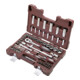 Kraftwerk dopsleutelset, 1/4"+1/2", 80 dlg.-1