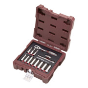 Kraftwerk dopsleutelset, 1/4", 14 dlg.-1