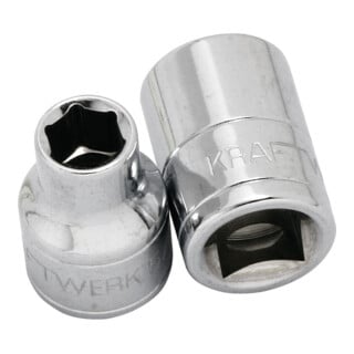 Kraftwerk Douille 3/8" 1/2"