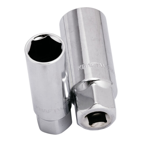 Kraftwerk Douille à bougie 3/8" 21 mm 6 pt.