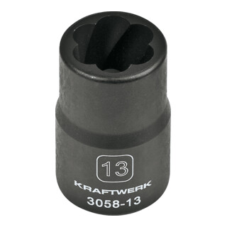 Kraftwerk Douille à cliquet 1/2" 13 mm