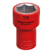 Kraftwerk Douille à cliquet 3/8" Électricien 19 mm VDE
